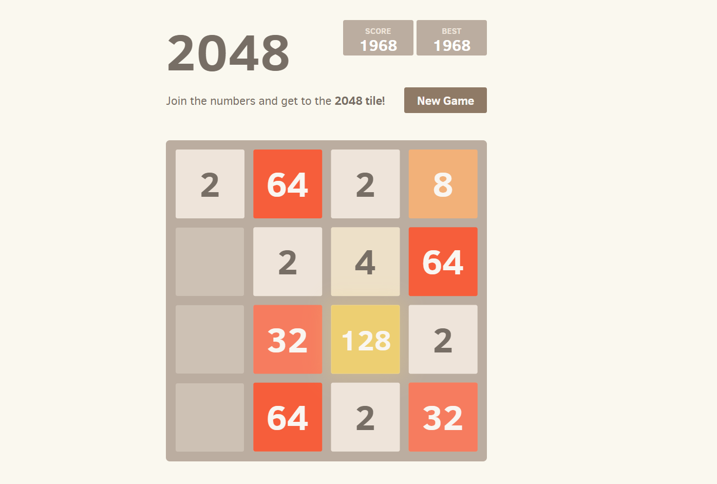 2048 (HTML)