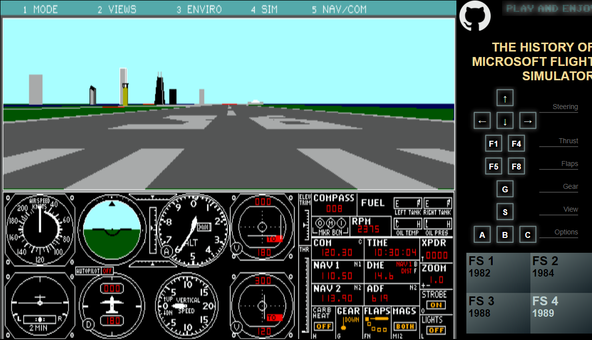 Microsoft Flight Simulator