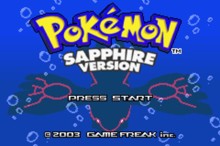 Pokemon Sapphire